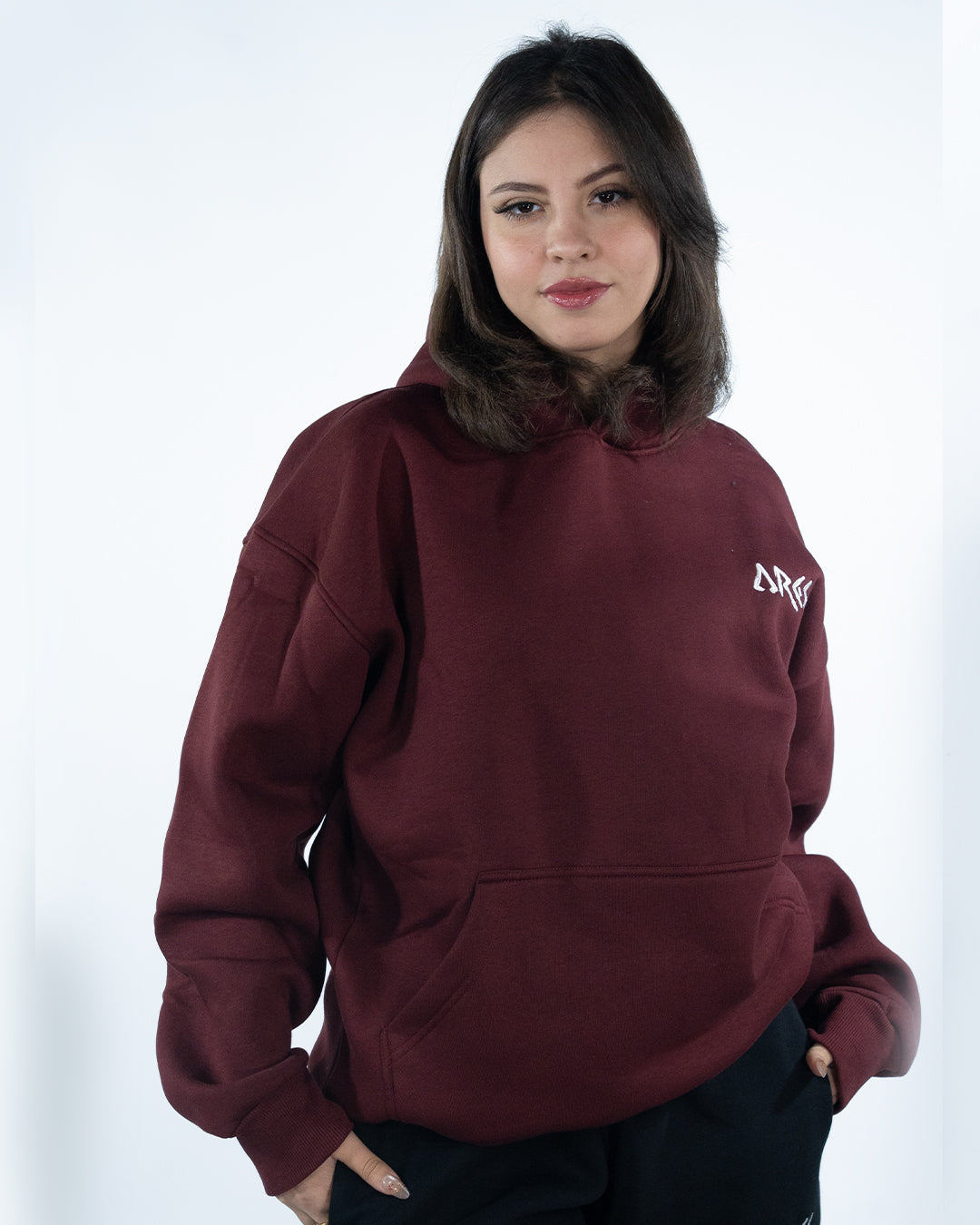 Burgundy Hoodie