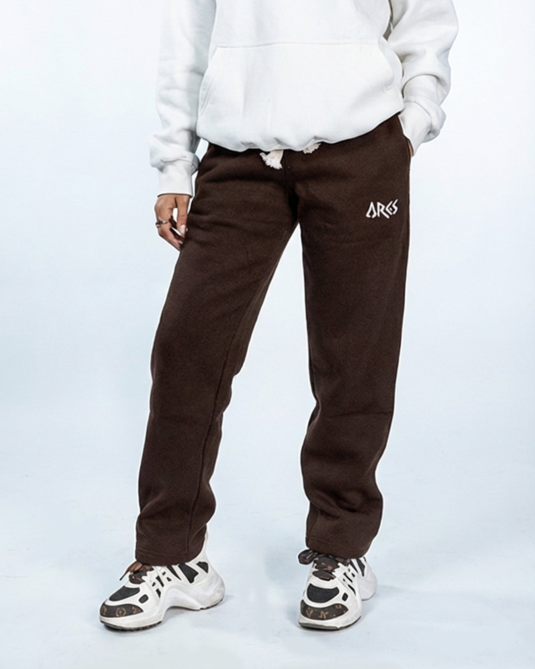 Dark Brown Sweat Pants