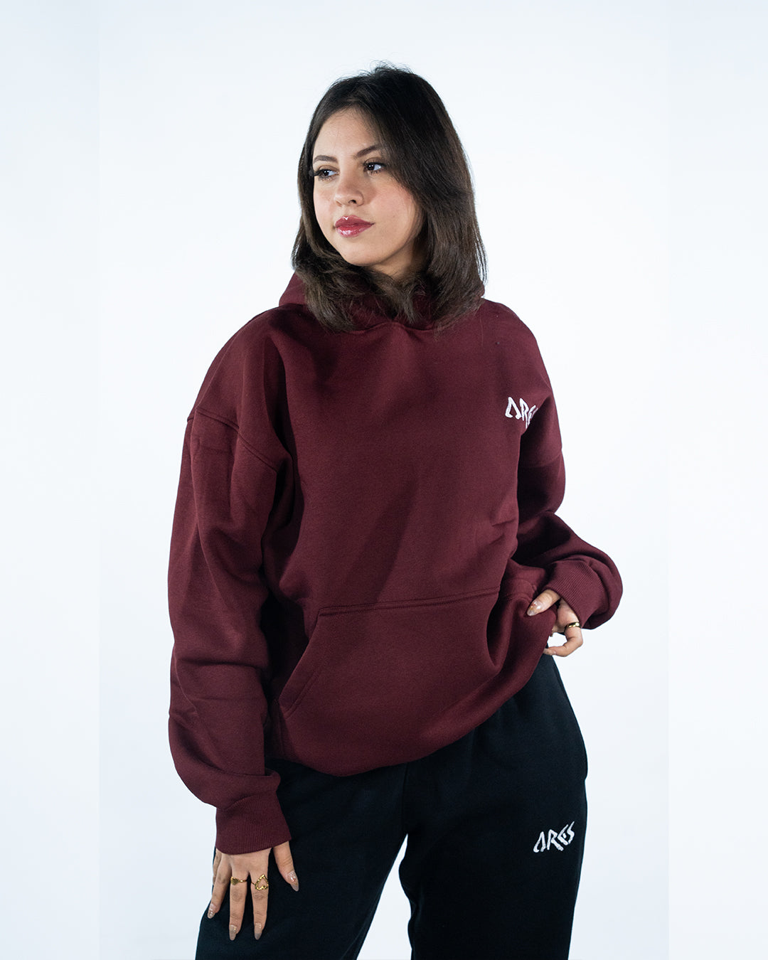 Burgundy Hoodie